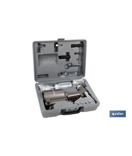 Kit Remachadora neumática para remaches Ø2,5 a Ø5mm