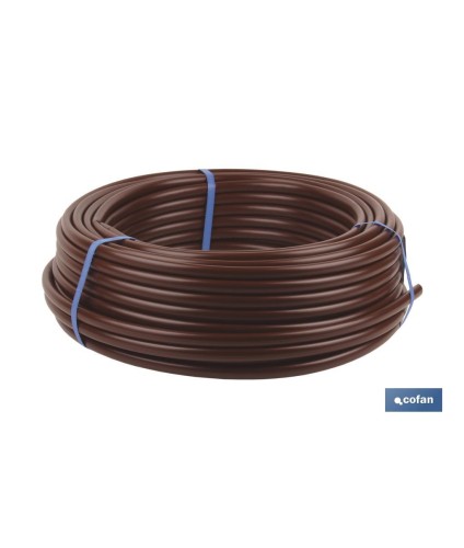 Tubo de riego por goteo (no incluye goteros) | Material resistente a la intemperie | Ideal para jardinería y agricultura