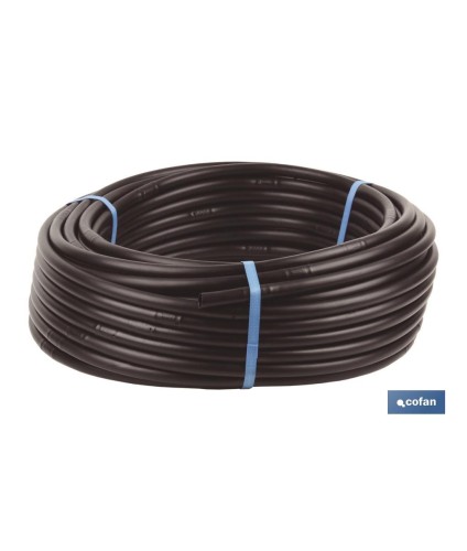 Tubo de riego por goteo con goteros | Material resistente a la intemperie | Ideal para jardinería y agricultura