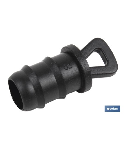 Tapón final de línea para goteo | Recomendado para mangueras de riego | Fácil montaje e instalación
