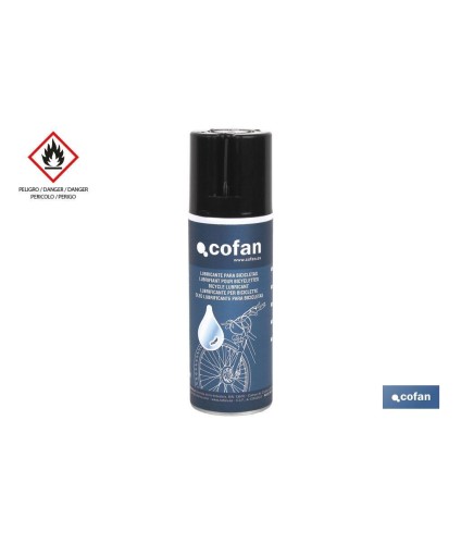 Lubricante para bicicletas 200 ml | Spray para cadenas | Protección antidesgaste