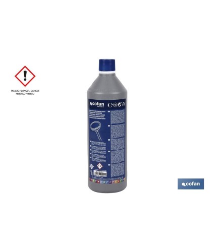 Desatascador líquido concentrado 1 litro | Para tuberías y desagües | Limpiador desagües concentrado| Ideal para Fregaderos y W