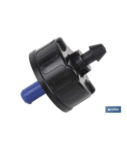 Gotero auto compensante con caudal de 4,1 Litros / Hora | Adaptable a todo tipo de cultivos, plantas y arboles