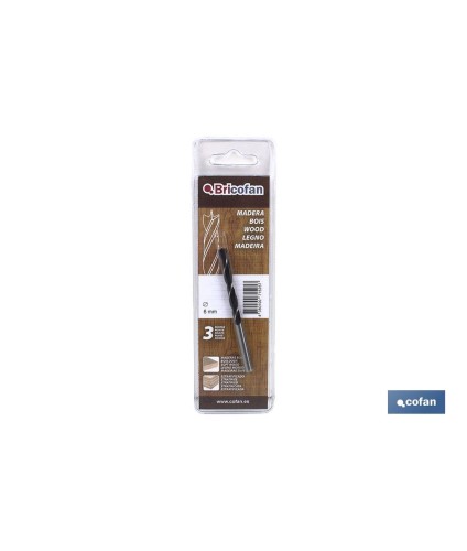 Brocas Bricofan MADERA 3P Blíster