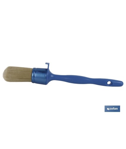 Brochas Prensadas con colgador lateral | Brocha con recorte clásico para pintor | Diferentes medidas