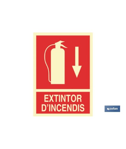 Extintor D\\\"incendis Abajo
