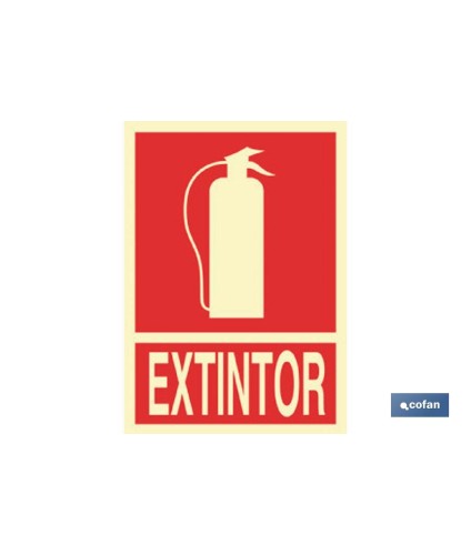 Señal Extintor en catalán