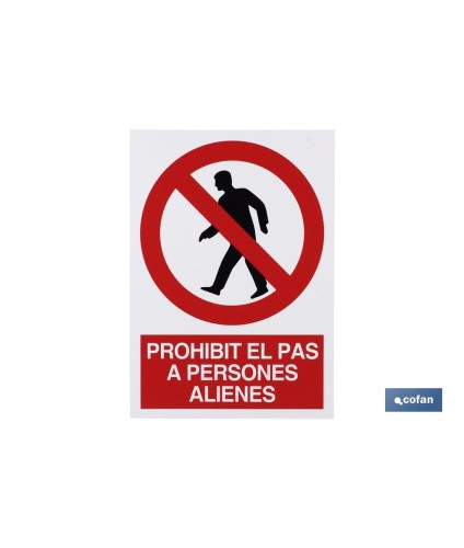Prohibit pas persones alienes