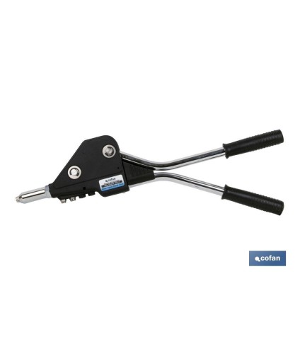 Remachadora industrial profesional para remaches desde 3,0 - 6,4 mm | Sistema de ahorro de energía | Engranaje integrado