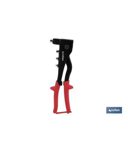 Remachadora profesional | Para remaches desde Ø 2,4 hasta Ø 4,8 / 5,0 mm | Para todo tipo de remaches