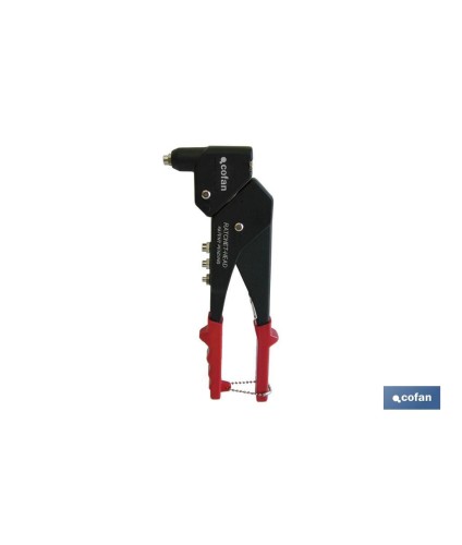Remachadora profesional con giro 360° | Para remaches desde Ø 2,4 hasta Ø 4,8 / 5,0 mm | Para todo tipo de remaches