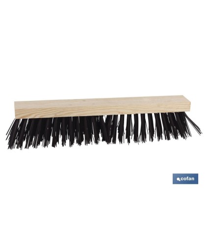 Cepillo barrendero extra | Ancho de 52 cm | Barrendero con fibras de pvc