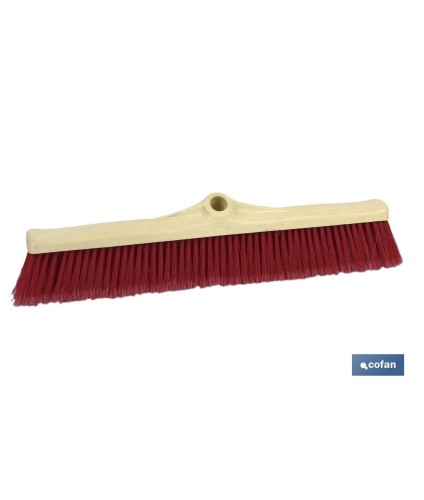 Cepillo industrial de polipropileno suave | Fibras despuntadas | Ancho de 60 cm