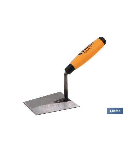 Paleta forjada modelo Alicatador | Medidas: 125 mm de longitud | Para la construcción | Mango de goma