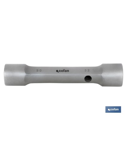 LLave de Tubo de doble boca hexagonal | Medidas desde 6 - 7 a 30 - 32| Totalmente huecas