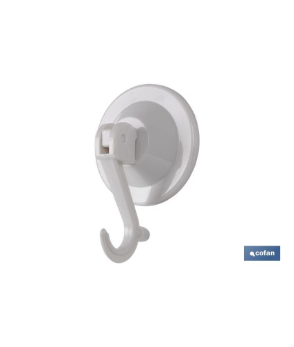 Colgador Ventosa Cierre Seguridad 59mm Diámetro