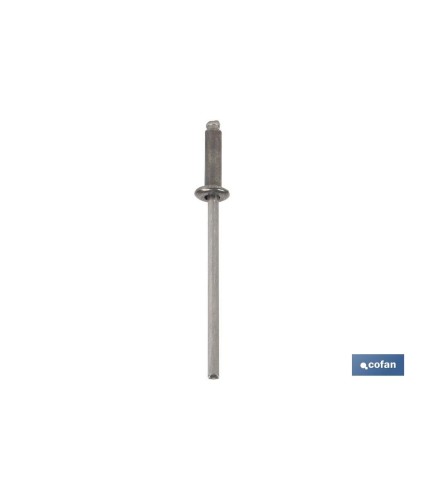 Remaches INOX A-2 Cabeza Alomada