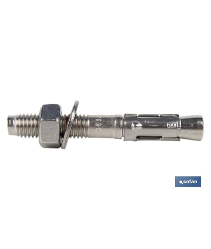 Taco macho de anclaje MTC | Acero inoxidable | Medidas desde  M-6 hasta M-16 mm