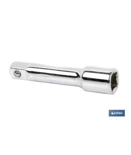 Alargadera Prolongador para llave de carraca | Carraca 1/4 | Medida 153 mm