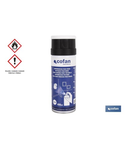 Cubremanchas en Spray para Paredes | Color Blanco | Envases de 400 ml