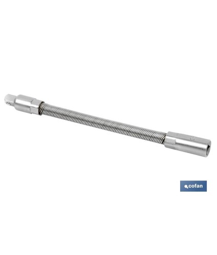 Extensión flexible | Fabricada en acero al cromo vanadio | Longitud de la extensión: 150 mm