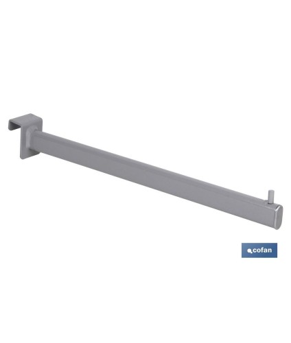 Percha recta ovalada de tubo (para barra de carga)