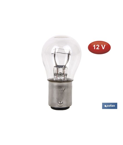 Lámpara de 2 polos P21/5W (BAY15d) 12 V