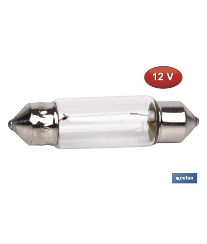 Lámpara plafonier C5W (11 x 38 mm) 12V
