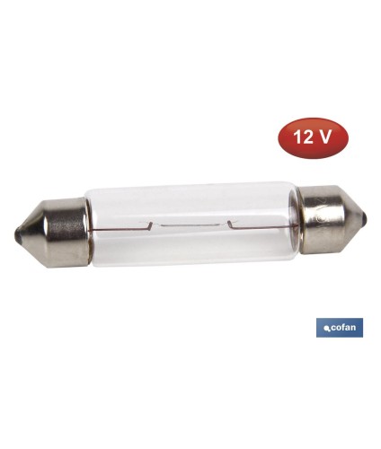 Lámpara plafonierC5W (11 x 44 mm) 12 V