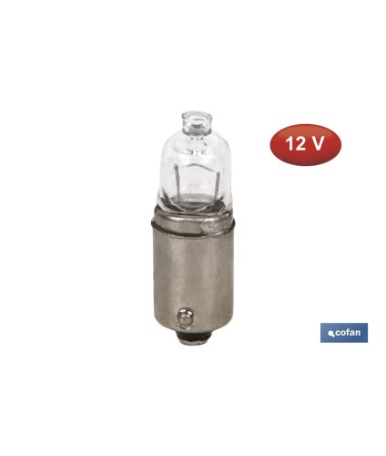 Lámpara halógena mini H-6W 12V
