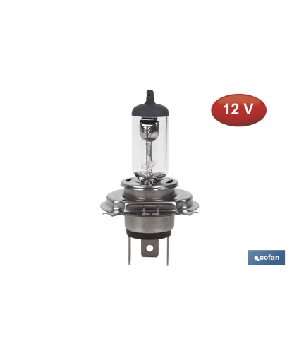 Lámpara halógena H4 (P43t) 12V 60/55 W