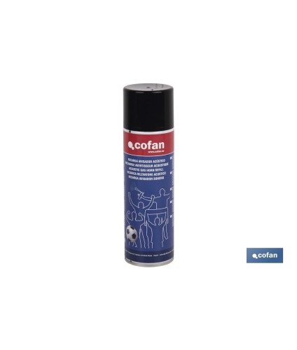 Recarga para bocina de avisador acústico de 300 ml | Ideal para eventos deportivos o señalización acústica