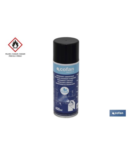Higienizante Ambientador | Capacidad 400 ml | Acción rápida y eficaz