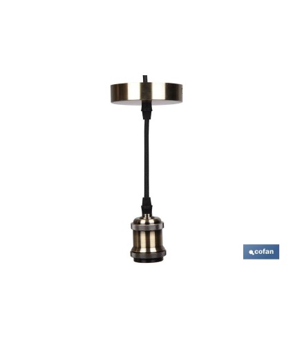 Cable para Lámpara Deco Oro Claro
