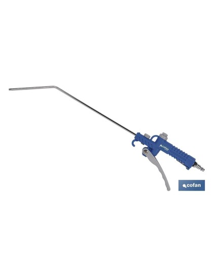 Pistola de soplar de plástico larga 330mm | Pistola de soplado profesional 330mm