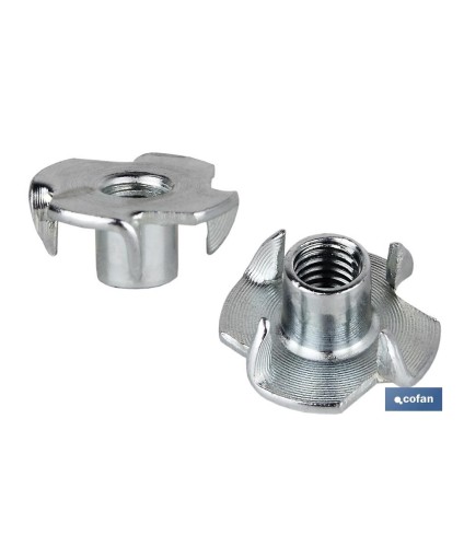 Tuerca Clavable Hierro Zincada