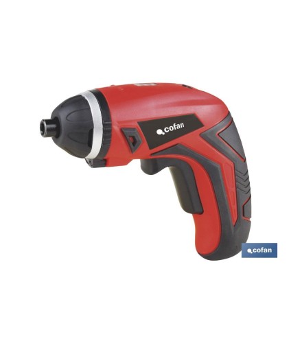 Atornillador/Destornillador a batería | 200 rpm | Batería Li-ion de 3.6 V + Cargador incluidos | Duración batería: 3-5 horas