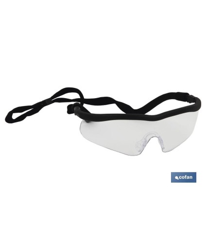 Gafas protectoras de seguridad transparentes | Resistente a arañazos | Mayor seguridad en bricolaje y soldadura, entre otros