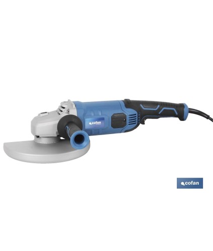 Amoladora angular de 2400W | Amoladora angular Ø230MM de arranque progresivo