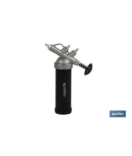 Mini bomba de grasa 85 Gr. con pulsador.