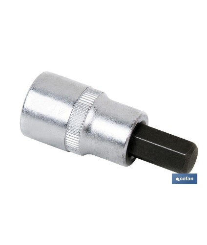 Llave de vaso de 1/4 | Fabricada en acero al cromo vanadio de alta calidad | Con punta Allen H8