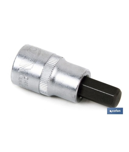 Llave de vaso de 3/8 | Fabricada en acero al cromo vanadio de alta calidad | Con punta Allen H12