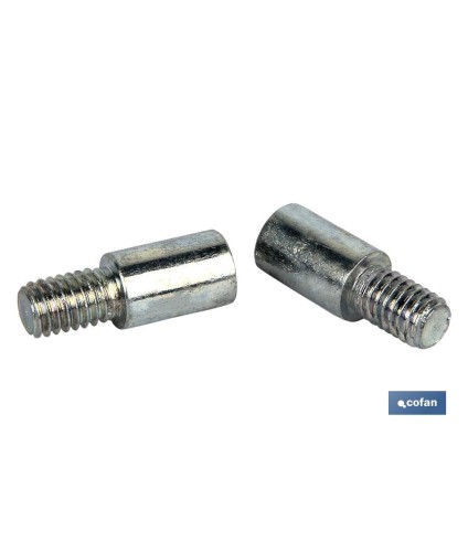 Accesorio alargador muelle neumático 8 mm 2 uds