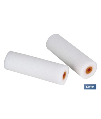 Pack de 2 Recambios | Para Mini rodillo | Multiusos | Longitud 60 o 110 mm | Diámetro 1,8 cm