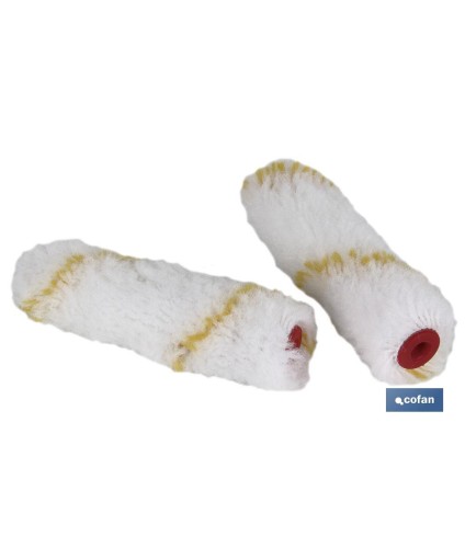 Pack 2 Recambios | Para Mini rodillos | Para Paredes Lisas | Longitud 60 o 110 cm | Diámetro 1,8 cm