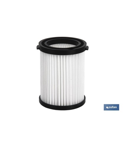 Filtro para Aspirador | A Batería |Potencia 18v | Pack de 5 Unidades