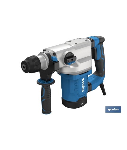 Taladro martillo perforador | 1.500 W SDS Plus | Martillo perforador anclaje con 4 funciones