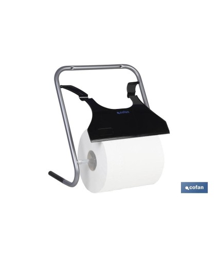 Dispensador porta bobinas de papel para la pared | Para rollo de papel | Tamaño industrial