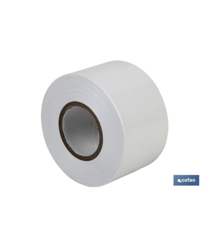 Cinta Aislante 130 Micras | Color blanco | Resistente al voltaje, al calor y a diferentes ácidos y alcalinos