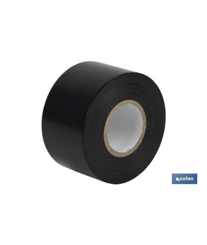 Cinta aislante 130 micras | Color negro | Resistente al voltaje, al calor y a diferentes ácidos y alcalinos